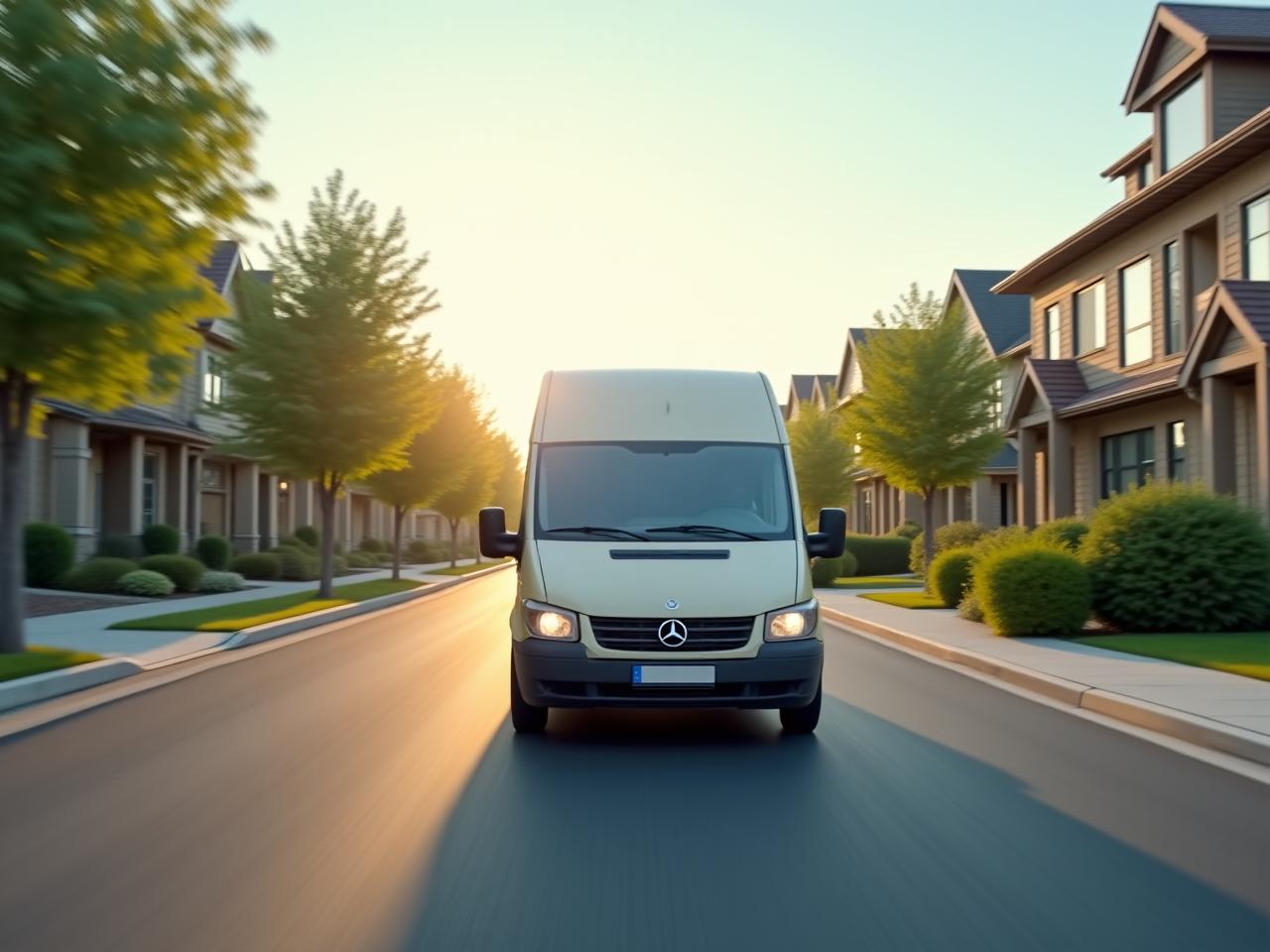 Consegna food delivery in suburbia lombarda