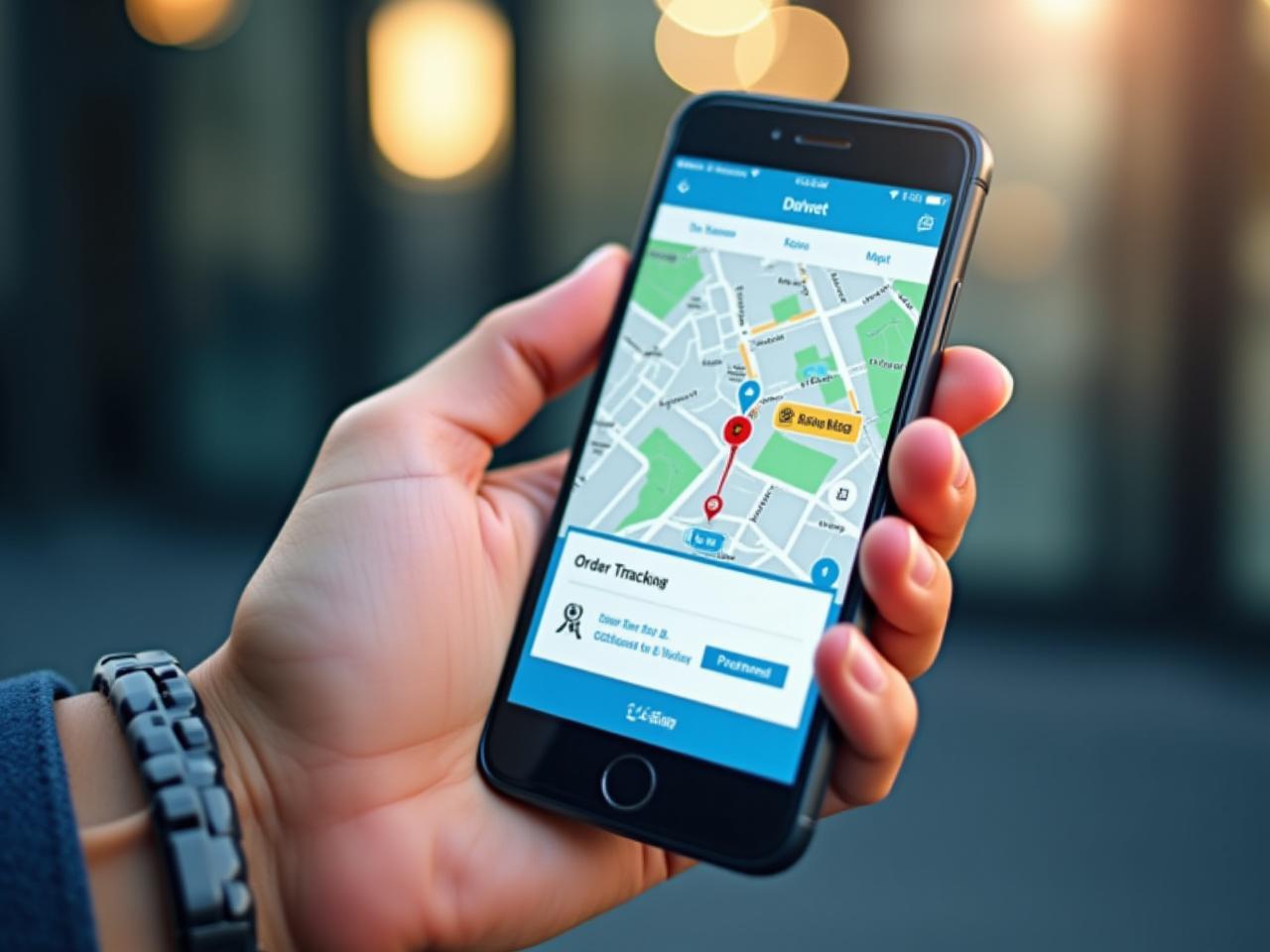 App tracking ordini in tempo reale