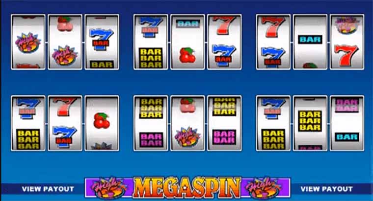 mega spin slot game